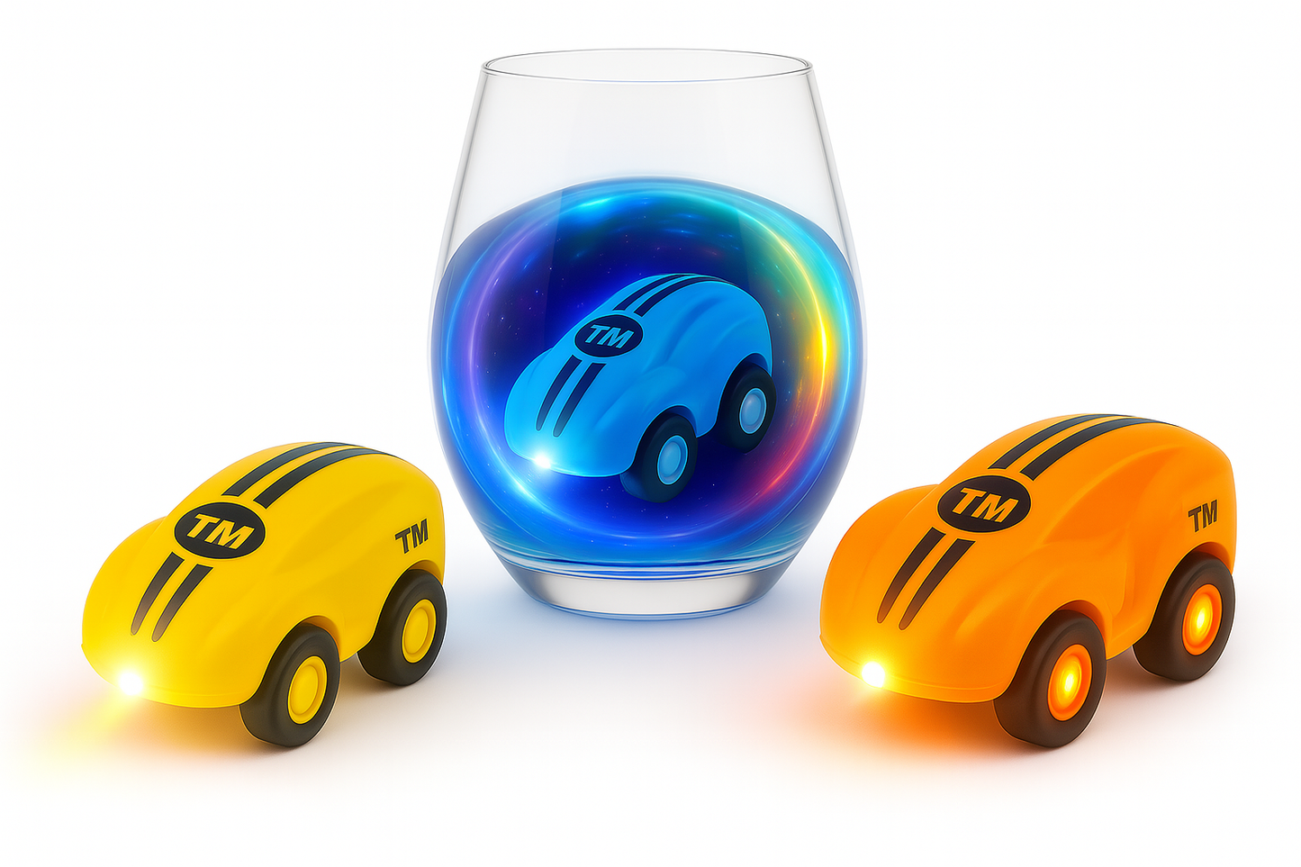 Rapid Monster™ LED Stunt Car – 360° Remote-Free Fun (25KM/H)